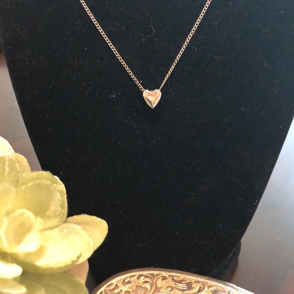 Sterling Silver Heart ❤️ Necklace
